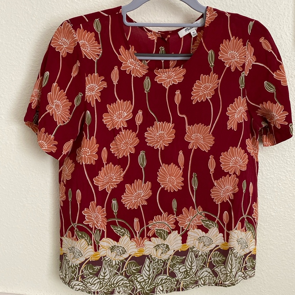 Madewell Silk Top